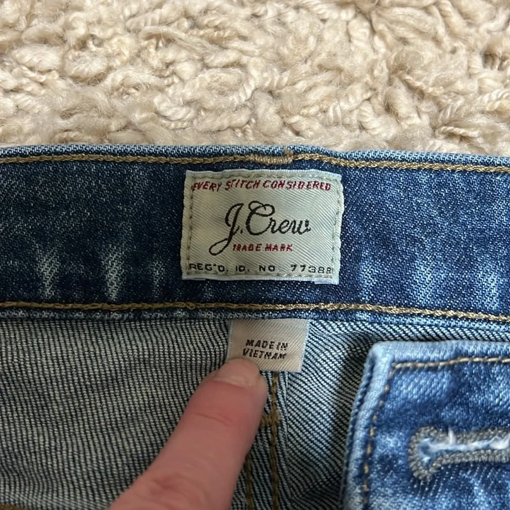 Men’s J Crew 250 Skinny Fit Denim Jeans W 32 L 32